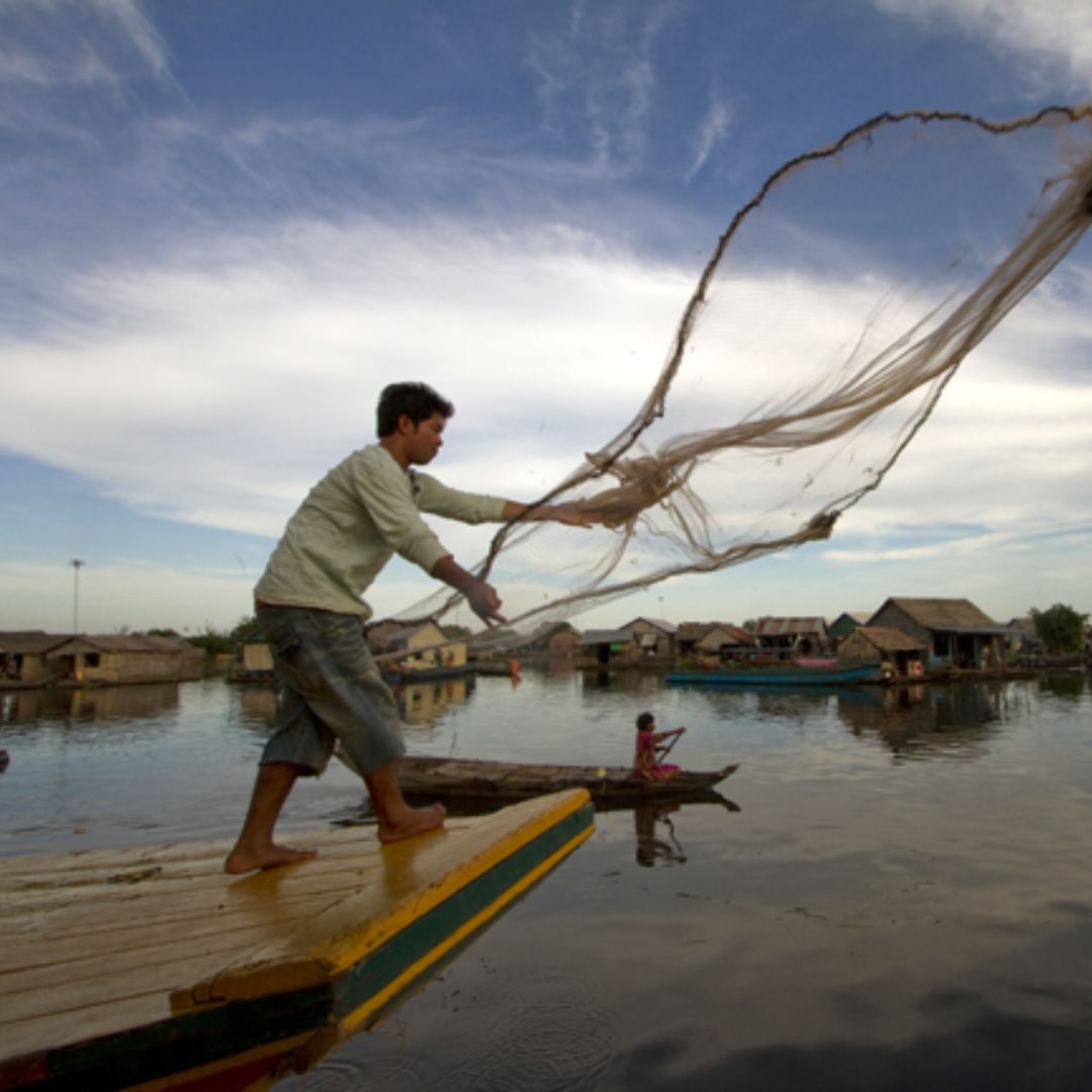 Tonle Sap Lake Floating Village - Siem Reap, Cambodia
